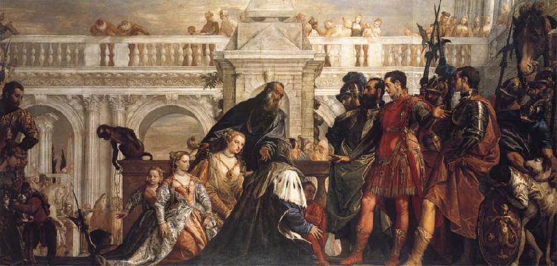 Paolo  Veronese The Family fo Darius Before Alexander the Great Germany oil painting art